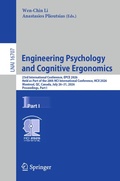 Cover: Engineering Psychology and Cognitive Ergonomics - Springer