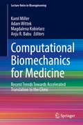 Cover: Computational Biomechanics for Medicine - Springer