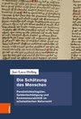 Cover: Die Schätzung des Menschen - Böhlau