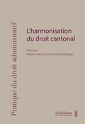 Cover: L'harmonisation du droit cantonal - Schulthess Juristische Medien