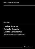 Cover: Leichte Sprache, Einfache Sprache, Leichte Sprache Plus - Frank & Timme