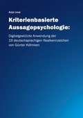 Cover: Kriterienbasierte Aussagepsychologie: - Shaker