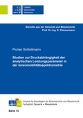 Cover: Studien zur Druckabh&auml;ngigkeit der analytischen Leistungsparameter in der Ionenmobilit&auml;tsspektrometrie - Shaker