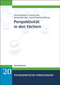 Cover: Perspektivit&auml;t in den F&auml;chern - Waxmann