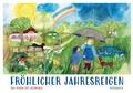 Cover: Postkartenbuch &raquo;Fr&ouml;hlicher Jahresreigen&laquo; - Urachhaus