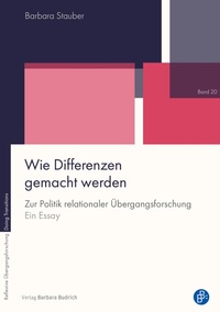 Bild vergrößern Bild: Wie Differenzen gemacht werden - Verlag Barbara Budrich