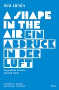 Cover: Ein Abdruck in der Luft / A Shape in the Air - Maro