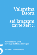 Cover: sei langsam zarte zeit : : - PRO LYRICA