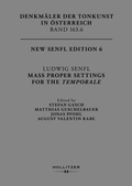 Cover: Ludwig Senfl: Mass Proper Settings for the Temporale - Hollitzer Wissenschaftsverlag