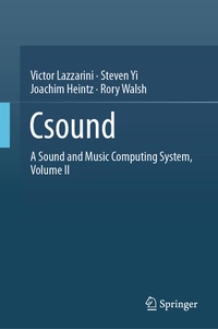 Enlarge image Cover: Csound - Springer