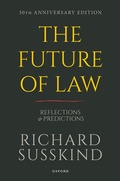 Cover: The Future of Law - Oxford University Press