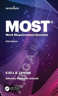 Enlarge image Cover: MOST (R) Work Measurement Systems - CRC Press