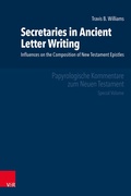 Cover: Secretaries in Ancient Letter Writing - Vandenhoeck & Ruprecht