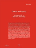 Cover: Design as Inquiry - Birkh&auml;user