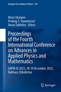Cover: Proceedings of the Fourth International Conference on Advances in Applied Physics and Mathematics - Springer