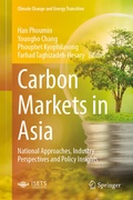 Cover: Carbon Markets in Asia - Springer