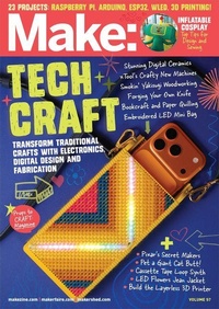 Enlarge image Cover: Make: Volume 97 - Make Community, LLC