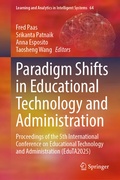 Cover: Paradigm Shifts in Educational Technology and Administration - Springer