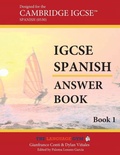 Cover: IGCSE SPANISH Book 1 - Answer Booklet - The Language Gym - Sentence Builder Books