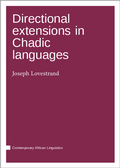 Cover: Directional extensions in Chadic languages - Language Science Press