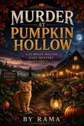 Cover: MURDER AT PUMPKIN HOLLOW  A Pumpkin Hollow Cozy Mystery - RAMA