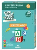 Cover: Klick Klack Klug Erweiterungsset Erstes ABC ab 5 Jahren - moses Verlag