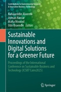 Cover: Sustainable Innovations and Digital Solutions for a Greener Future - Springer