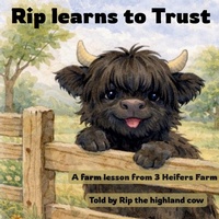 Enlarge image Cover: Rip Learns to Trust - 3 Heifers Farm