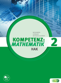 Cover: Kompetenz:Mathematik, Band 2 f&uuml;r Handelsakademien - Verlag H&ouml;lder-Pichler-Tempsky