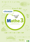 Cover: Mathe 3 f&uuml;r die Sekundarstufe I / L&ouml;sungen - Verlag H&ouml;lder-Pichler-Tempsky