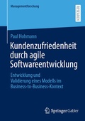 Cover: Kundenzufriedenheit durch agile Softwareentwicklung - Springer Gabler