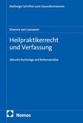 Cover: Heilpraktikerrecht und Verfassung - Nomos