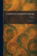 Cover: Liber Sacramentorum - Tradd Street Press
