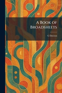 Enlarge image Cover: A Book of Broadsheets - Tradd Street Press