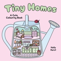 Enlarge image Cover: Tiny Homes Cute Colouring Book - Arcturus