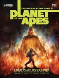 Cover: The Planet of the Apes Solo Rulebook - Magnetic Press