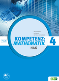 Cover: Kompetenz:Mathematik, Band 4 f&uuml;r Handelsakademien - Verlag H&ouml;lder-Pichler-Tempsky