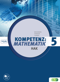 Cover: Kompetenz:Mathematik, Band 5 f&uuml;r Handelsakademien - Verlag H&ouml;lder-Pichler-Tempsky