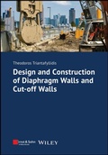 Cover: Design and Construction of Diaphragm Walls and Cut-off Walls - Ernst & Sohn