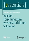 Cover: Von der Forschung zum wissenschaftlichen Schreiben - Springer VS