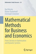 Cover: Mathematical Methods for Business and Economics - Springer