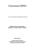 Cover: Fachwissen &Ouml;PNV - BoD - Books on Demand