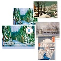 Cover: Winter in der Kunst - Acht Kunst-Klappkarten - Favoritenpresse GmbH