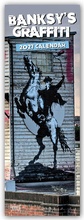 Cover: Banksy's Graffiti 2027 - Slimline-Kalender - Brown Trout-Auslieferer Flechsig
