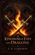 Cover: A Kingdom of Fate and Dragons - C. E. Carraway