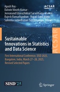 Cover: Sustainable Innovations in Statistics and Data Science - Springer