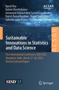 Enlarge image Cover: Sustainable Innovations in Statistics and Data Science - Springer