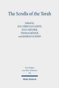 Enlarge image Cover: The Scrolls of the Torah - Mohr Siebeck