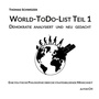 Cover: World-ToDo-List Teil 1 - BoD - Books on Demand