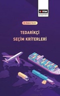 Cover: Tedarikci Secim Kriterleri - Egitim Yayinevi - Bilimsel Eserler